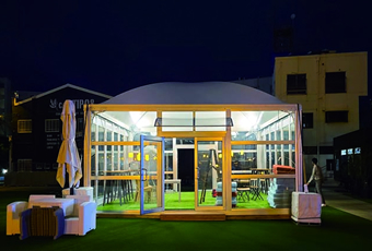 LIRI モジュラーテント 6m×6m