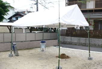 集会用テント 1.5K×2K - 大阪・関西レンタル｜レンタルなら