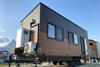 オフグリット トレーラーハウスレンタル 7.2mロングタイプ