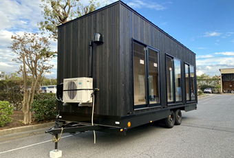 トレーラーハウスレンタル W3W 7.2mロングタイプ
