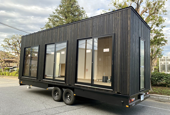 トレーラーハウスレンタル W3W 7.2mロングタイプ